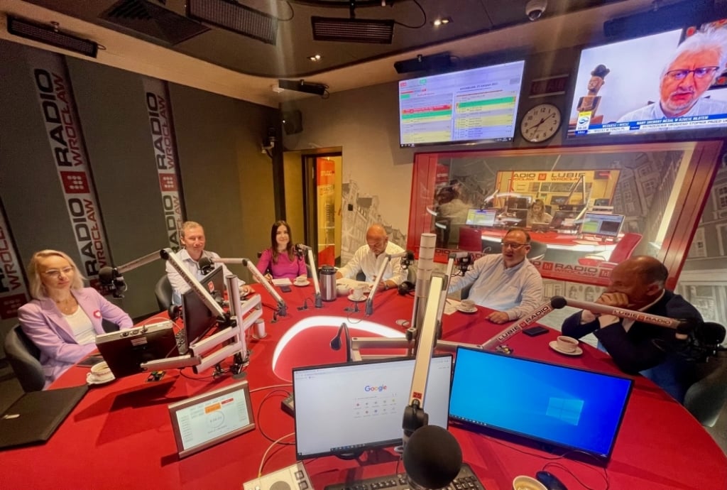 Debata polityczna: Listy, referendum i... emocje w studiu Radia Wrocław